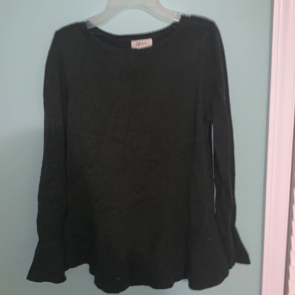 Style&Co Bell sleeve sweater